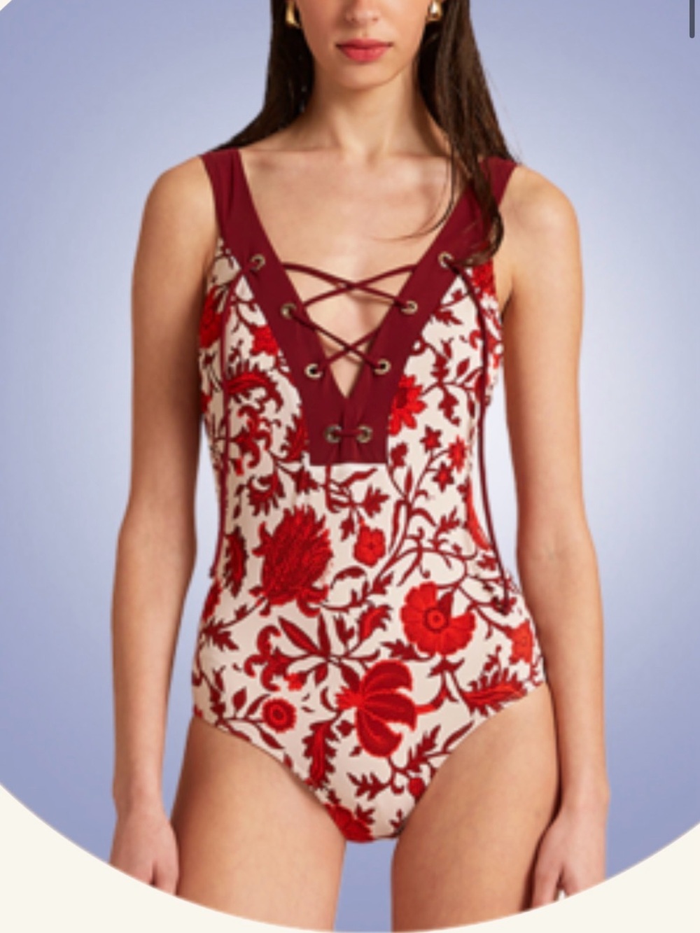 LA Double J X Orlebar Brown Size M • Daiquiri One Piece Swimsuit.